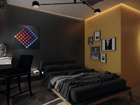 Дизайн рабочей зоны в спальне