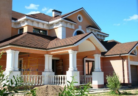 Фасад дома в Крекшино
