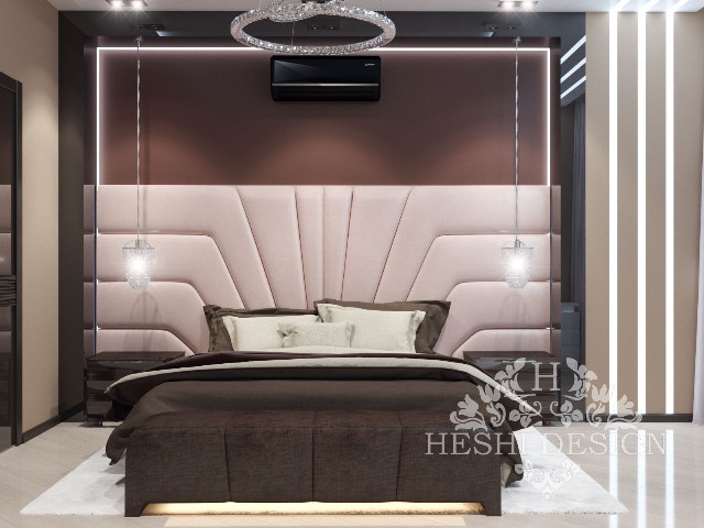 Дизайн интерьера роскошной спальни
