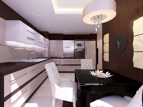 Дизайн интерьера кухни в квартире