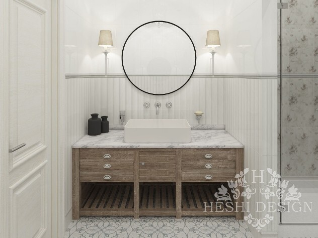 Стильный дизайн интерьера ванной
