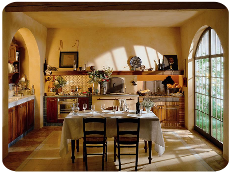 Дизайн интерьера кухни в итальянском стиле